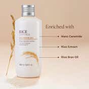 The Face Shop Ceramide & Rice Face Toner - Korean Skincare for Brightness & Minimizes Pores (150 ml)