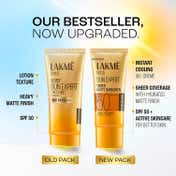 Lakme Tinted Sunscreen with Niacinamide for Even Tone Skin SPF 50 PA++++ No White Cast (50 ml)