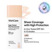 WishCare Daily Fluid Tinted Sunscreen SPF50PA++++ L103 (50 ml)