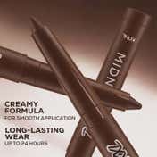 Renee Midnight XXL Waterproof Smudge-Proof Kohl with Sharpener - Brown (1.5 g)