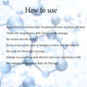 Ktein 100% Plant-Based Active Intensive Hair Treatment Serum with Acupressure Roll-On (20 ml)