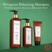 Kama Ayurveda Bringaras Balancing Shampoo for Scalp Detox Volumised hair Silky Soft (200 ml)