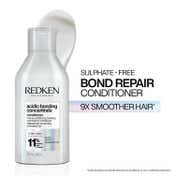 REDKEN Acidic Bonding Concentrate Conditioner,Bond Repair For Damaged and Frizzy Hair (300 ml)