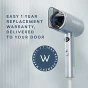 Winston Digital Smart Ionic Hair Dryer 2000W - Ice Blue