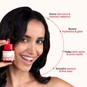 YourHappySkin Reglow Face Serum with Claire Blanche Melazero (30 ml)