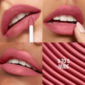 Lakme 9 To 5 Hya Matte Hydrating Liquid Lipstick - Nude (5.3 ml)