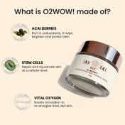 BiE O2WOW Oxygenating & Firming Face Mask for Daily Tan Removal (100 g)