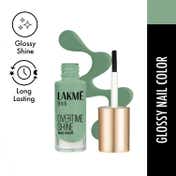 Lakme 9 to 5 Primer + Gloss Nail Colour - Green Pistachio (6 ml)