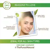 Organic Harvest Sunscreen SPF 50 (100g)