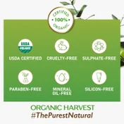 Organic Harvest Sunscreen - for Oily Skin SPF 60 (100g)