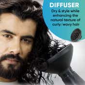 VEGA Blow Pro 2400W Hair Dryer with Comb Concentrator & Diffuser Nozzles (VHDP-05)