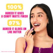 Elle18 Butter Matte Creamy Hydrating Lipstick - Ginger Glow (4 g)