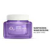 O3+ Dewy Glass Skin Sleeping Mask With Hyaluronic Acid And Ceramides (50 g)
