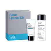 Belif The Aqua Special Kit Aqua Bomb Gel Moisturizer and The Moisturizing Bomb Milky Toner (2 pcs)