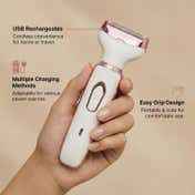 Signaxo Edge 4-in-1 Rechargeable Body Shaver Trimmer (1 pc)