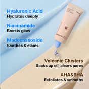 Innisfree Volcanic Swirl Pore Dual Clay Mask Daily Pore Care Hydrating Oil Control Glass Skin (110 g)