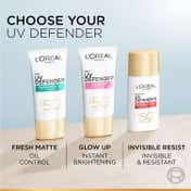 L'Oreal Paris UV Defender Serum Protector Sunscreen SPF 50 PA+++ - Bright & Clear (50ml)