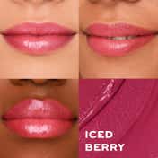 Makeup Revolution Metallic Muse Glitter Lipstick - Iced Berry (3.6 g)