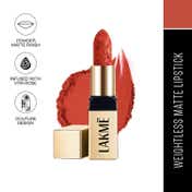Lakme Rouge Bloom Powder Matte Bullet - Peach Petal (4 g)