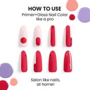 Lakme 9 to 5 Overtime Shine Nail Colour - Blue Ocean (6 ml)