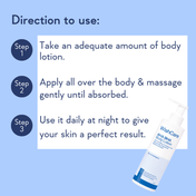 WishCare AHA + BHA Exfoliating Body Lotion Provides Deep Hydration and Detan Skin (200 ml)