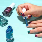 BLUESKY Kids Glossy Finish Airkiss Peel-off Nail Polish Set - Cosmic Space (3 pcs)