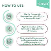 Streax Hair Colour - Golden Blonde (1 pc)