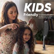 Vega Detangling Brush for Women, Men & Children, Wet & Dry Use (DTB-02)