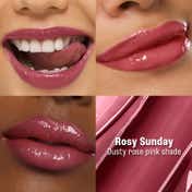 Lakme 9to5 Hya Beach Edit Lip Gloss Stain, Hydrating, Long Lasting, SPF 15 - 2 Rosy Sunday, (10 ml)