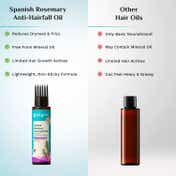 Pilgrim Spanish Rosemary & Biotin Hair Growth Oil To Controls Hair Fall & Strengthens Hair (100ml)