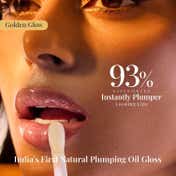 Ras Luxury Skincare Super Plump Lip Oil Gloss - Golden Glow (9 ml)