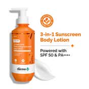 The Derma Co 1% Hyaluronic Moisturizing Sunscreen Body Lotion (200 ml)