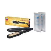 Philips Hair Nourishcare Straightener + Strip Combo - Black