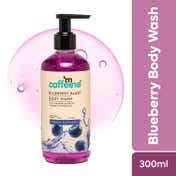 mCaffeine Blueberry Blast Body Wash, Fruity Fresh Blueberry Aroma,Deep Cleansing for Soft Skin (300ml)