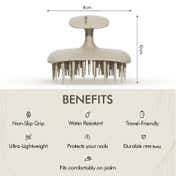 Ikonic Me Shampoo Brush IKM-2129 - Sand Beige