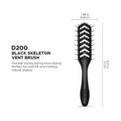 Denman Hyflex Vent Brush D200 - Black