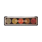 Profusion Cosmetics 5 Shade Glitter Eye Shadow Pallete - Topaz Gems (4.5 g)