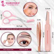 Majestique Essential Grooming Facial Hair Removal Kit (4 pcs)