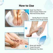 Vega Pumice Stone for Feet, Foot Scrubber for Dead Skin Removal (PD-29)