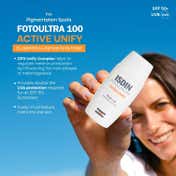 ISDIN Fotoultra 100 Active Unify Fusion Fluid Sunscreen SPF 50+ (50 ml)