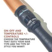 Alan Truman Argan Gold Wand - X-Large 38-25mm (1 Pc)