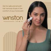 WINSTON Rechargeable Battery Operated Face Trimmer - Purple (1 pc)