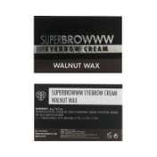 PAC SuperBrowww Cream Highly Pigmented Brow Pomade Long Lasting Smudgeproof - Walnut Wax (6 g)