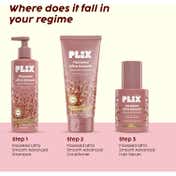 Plix Flaxseed Shampoo & Hair Serum Frizz Control & Hair Smoothening Duo (2 pcs)