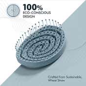 Ikonic Me Eco Spiral Travel Brush IKM-2109 - Powder Blue