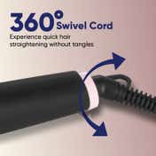 Vega Litstyle L2 Hair Straightener Brush with Up to 12 Hrs Straightening Effect (VHSB-07)