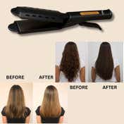 Ktein Curling & Straightening Iron with 4 Gears & Ceramic Ultra Tourmaline Plates