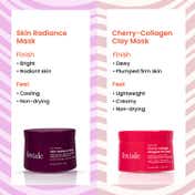 Foxtale Date Night Glow Duo Skin Radiance + Cherry-Collagen Clay Mask with Headband (3 pcs)