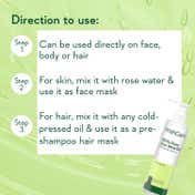WishCare Pure and Natural Aloe Vera Gel for Face and Hair Hydrates & Moisturizes Skin (200 ml)