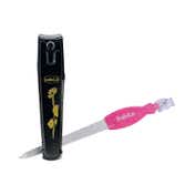Babila Set of Large Nail Clipper & Nail File NCF-V058 (2 pcs)